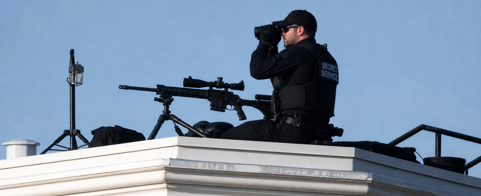 Incydent bezpieczeństwa przy Białym Domu i ceremonia odznaczenia gwardzistów w Pentagonie