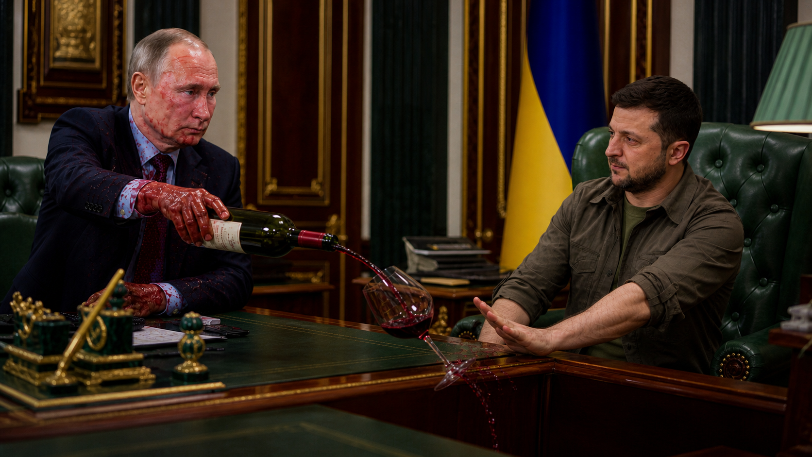 Wołodymyr Zełenski i Władimir Putin wyznaczyli odmienne terminy majowego zawieszenia broni