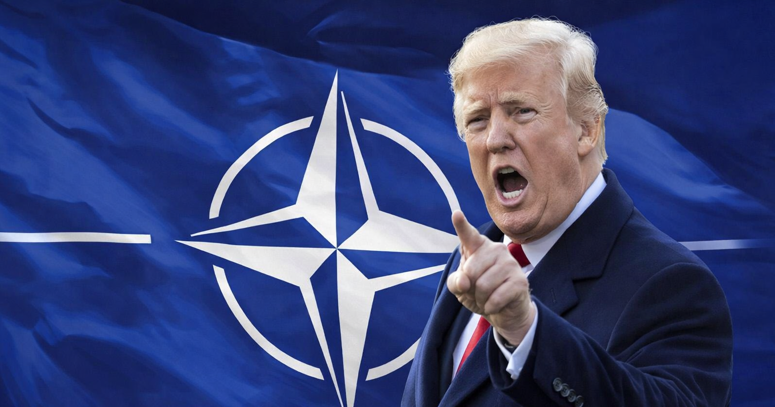Donald Trump ostro krytykuje NATO za bierność wobec Iranu