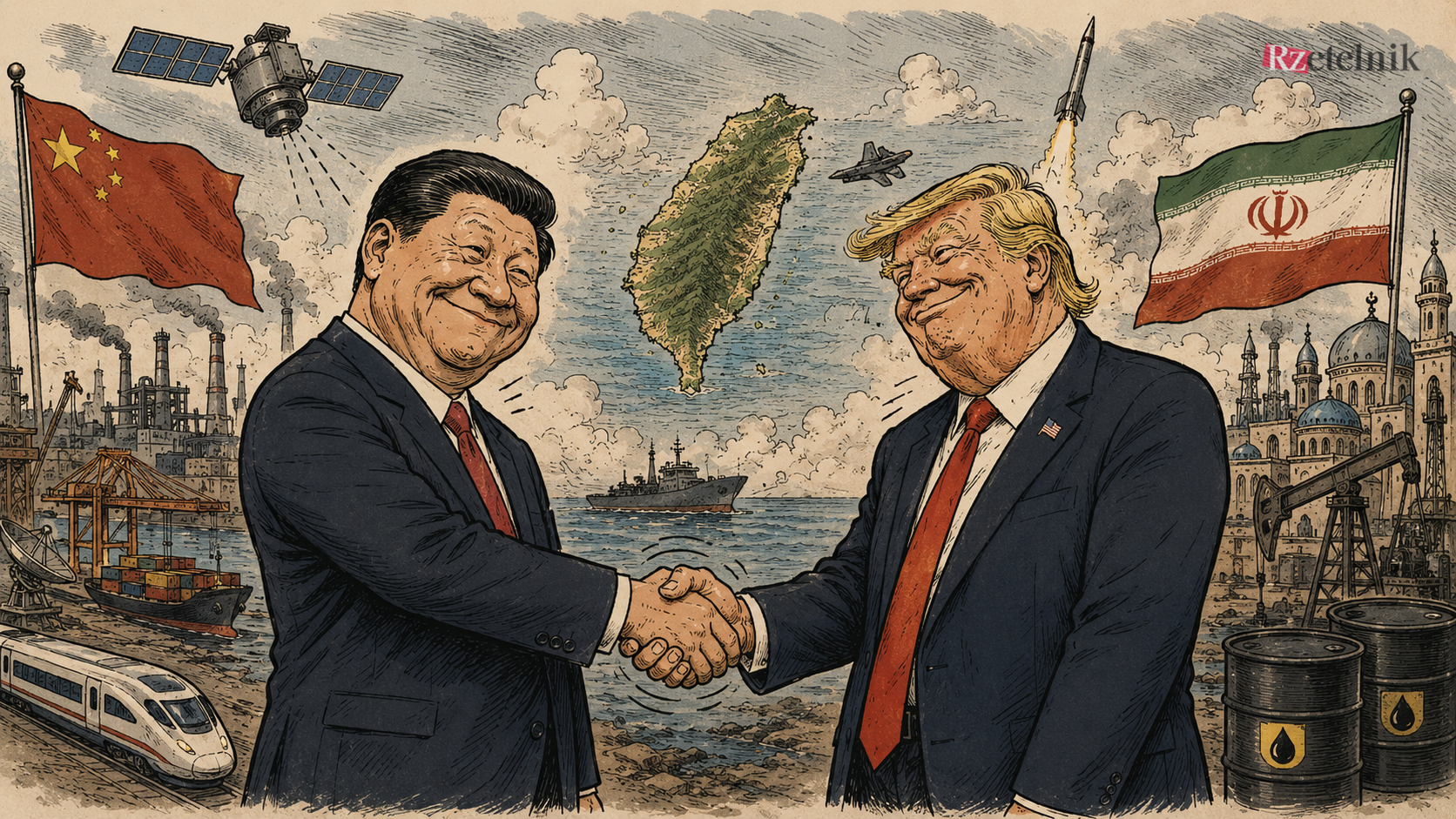 Wizyta Donalda Trumpa w Chinach: handel i bezpieczeństwo w agendzie szczytu