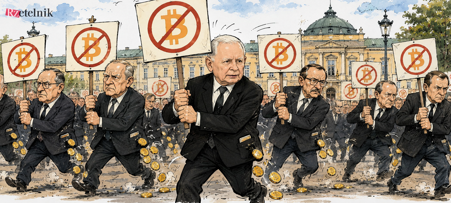 Projekt Partii dotyczący zakazu działalności w zakresie kryptoaktywów trafił do Sejmu