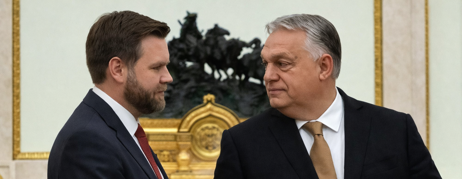 Wiceprezydent USA J.D. Vance z wizytą na Węgrzech przed wyborami parlamentarnymi