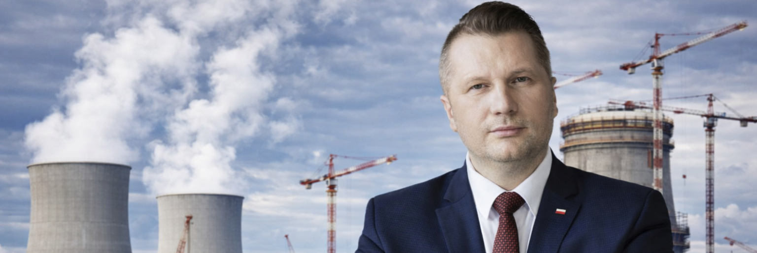 Deklaracje Polityka w sprawie elektrowni jądrowej w Koninie oraz systemu KSeF